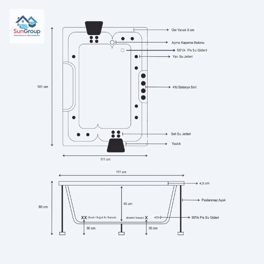 AuraBella jakuzi görsel 4