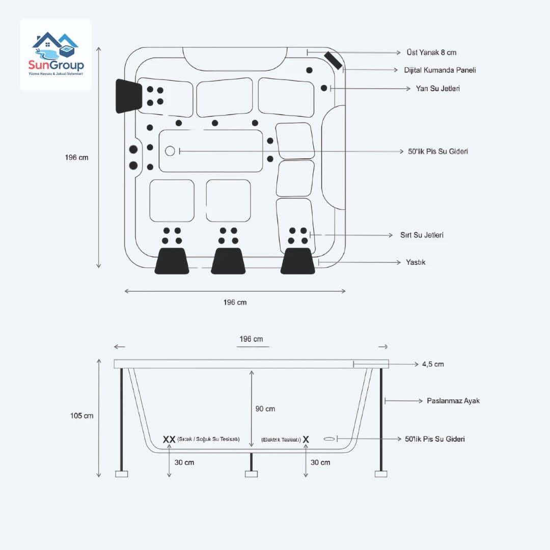 Calypso jakuzi görsel 3