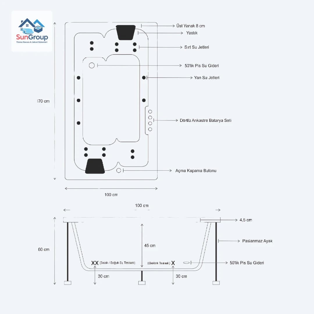 Luminosa jakuzi görsel 4