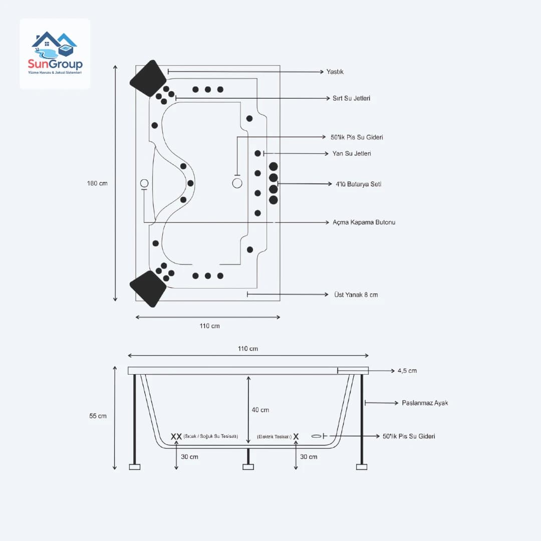 MiraBelle jakuzi görsel 3