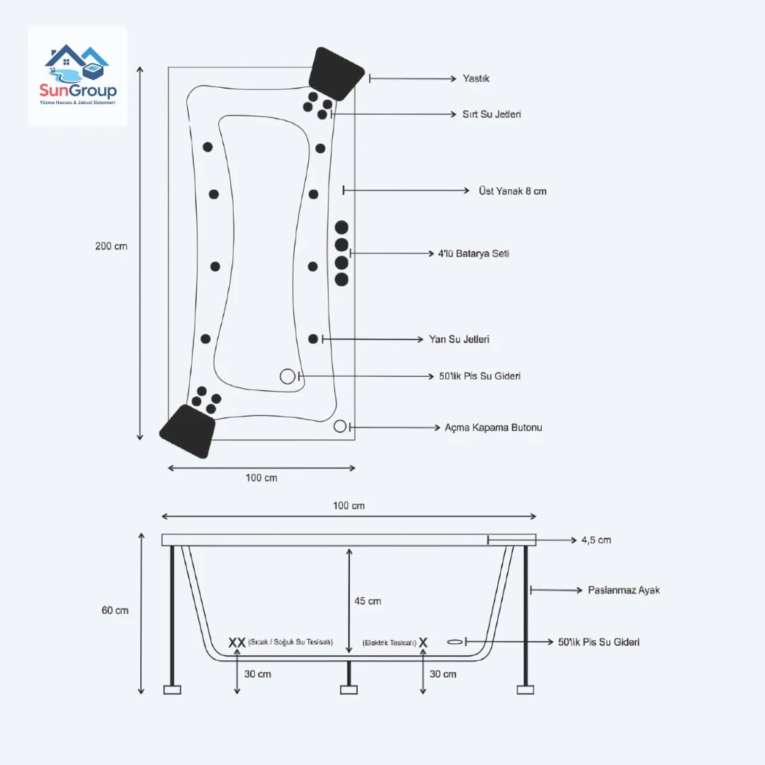 Natura Spa jakuzi görsel 4