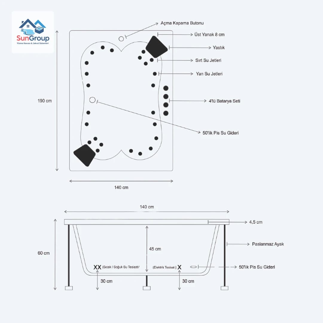 Venere jakuzi görsel 5